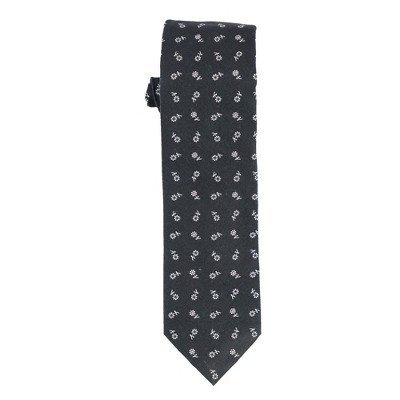 bar III Mens Tossed Daisy Floral Self-tied Necktie