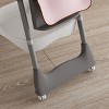 ELJGET Adjustable Baby High Chair 0-6 Years, Portable Foldable Infant Seat with 5-Point Belt, Wheels, 5 Height & Recline Settings, Easy-Clean - 4 of 4