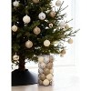 Christmas Ball Ornaments 25PCS , 2.36In Velvet Flocked Christmas Tree Hanging Decorations for Home Indoor Xmas Decor - 2 of 4
