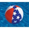 Swim Central Inflatable Patriotic Stars and Stripes Beach Ball - 22" - 2 of 2