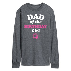 Men's - Barbie - Dad of The Birthday Girl Long Sleeve Graphic T-Shirt - 1 of 4