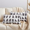 REGALWOVEN Geometric Soft Plush Modern Decorative Throw Pillows Cases 2 Pcs - 2 of 4