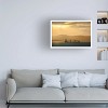Yury A Melnikov 'Cargo Ship In The Sunset' Canvas Art - 3 of 4