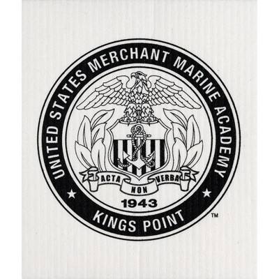 Wet It Dishcloth, U.S. Merchant Marine Academy; Usmm1