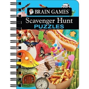 Brain Games - To Go - Scavenger Hunt Puzzles - by  Publications International Ltd & Brain Games (Spiral Bound) - 1 of 1