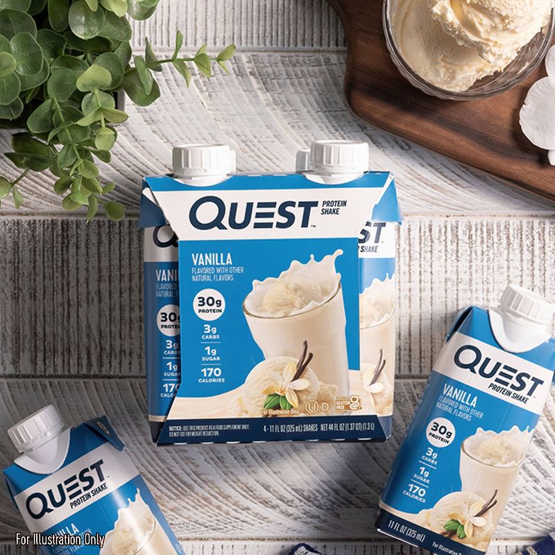 Quest Nutrition Ready To Drink Protein Shake - Vanilla, 3 of 12