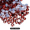 Unique Bargains DIY Hotfix Rhinestones Flatback Crystal Glass Gems 1440 Pcs - 3 of 4
