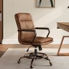 EUREKA ERGONOMIC Regal, PU Leather Office Chair,21.85" D x 24.41" W x 36.61"-39.96" H - 3 of 4