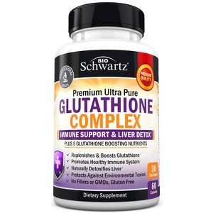 Glutathione Complex Capsules, Bioschwartz, 60ct - 1 of 4