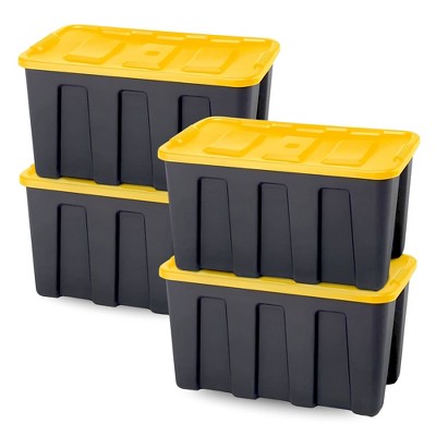 Homz 34-gallon Durabilt Plastic Stackable Home Office Garage