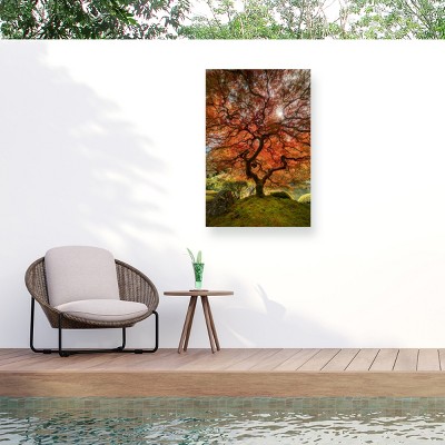 Trademark Fine Art - Moises Levy The Tree Vertical Matted Framed Art