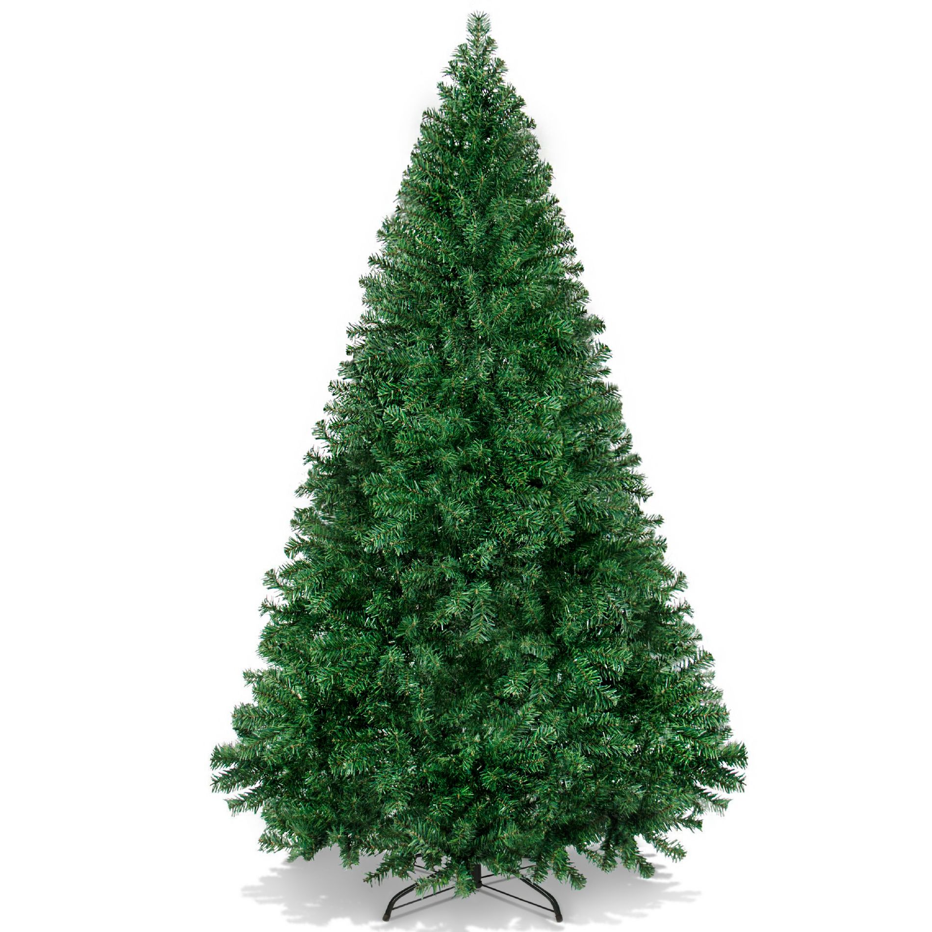 Best Choice Products Artificial Christmas Tree, 4.5ft Premium Unlit Pine Design, Dense Branches w/Easy Assembly - Green