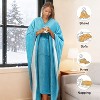 Catalonia Faux Shering Wearable Cape for Adult Women Men,Wrap Blanket Cape with Pocket, Warm, Soft, Cozy, Snuggly, Comfort Gift, No Sleeves - 2 of 4
