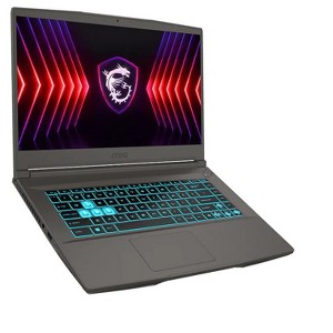 Refurbished: MSI Thin 15 15.6” FHD Laptop, i5-13420H, RTX 3050, 16GB, 512GB, Windows 11 - Manufacturer Refurbished - 1 of 4