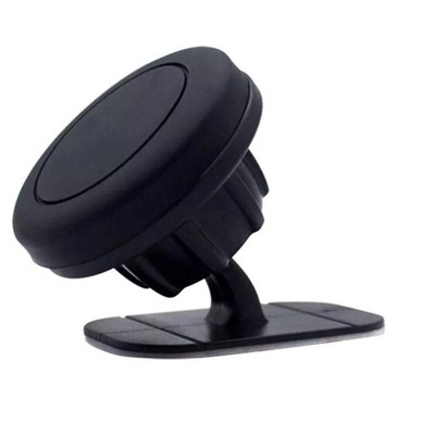 MPM Magnetic Phone Car Mount, Universal Stick On Mount Dashboard Magnetic Car Mount Holder, for Cell Phones and Mini Tablets with Fast Swift-snap