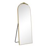 Dovelina Vintage Arched Full Length Standing Mirror Vanity Floor Mirror - 4 of 4