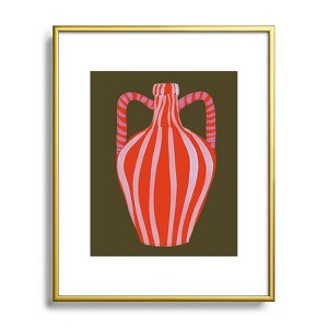 Marin Vaan Zaal Simple Vase Modern Still Life Metal Framed Art Print - Deny Designs - 1 of 4