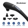 Brookstone  Rechargeable Cordless Percussion Body Massager with 6 heads - 2 of 4