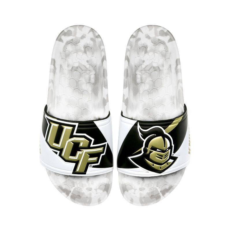 NCAA UCF Golden Knights Slydr Pro White Sandals - White, 1 of 8
