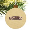 Tarleton State University Secondary Logo Wood Christmas Tree Holiday Ornament - 4 of 4