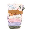 Touched by Nature Baby and Toddler Girl Organic Cotton Pants, Flutter Garden - 2 of 4