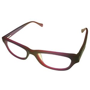 Lucky Brand Swirl Designer Eye Glasses Frame in Red /Demo Lens 134mm Frame/53mm Lens Width - 1 of 4