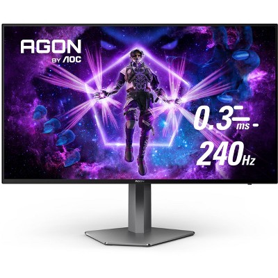 Aoc Ag276qzd-b Agon 27" 2560x1440 240hz Oled Gaming Monitor - Certified ...