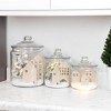 AuldHome Design Wood House Silhouettes Decor (Set of 7); Christmas and Holiday Wood Cutout Figures - 4 of 4