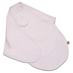 Nested Bean Zen Swaddle Classic (100% Cotton) - Soft Pink (small)