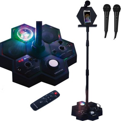 Singsation SPKA720 Performer Deluxe All-In-One Karaoke Party System - Black