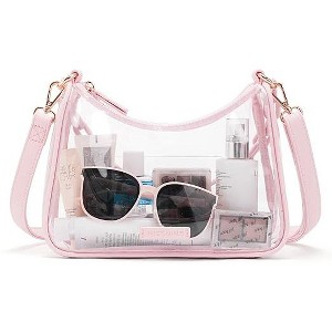 Generic Clear Bag for Stadium Approved, Clear Crossbody Purse for Women Transparent Concert Handbag - 1 of 4