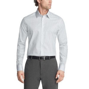 Calvin Klein Mens Plaid Button Down Dress Shirt - 1 of 1