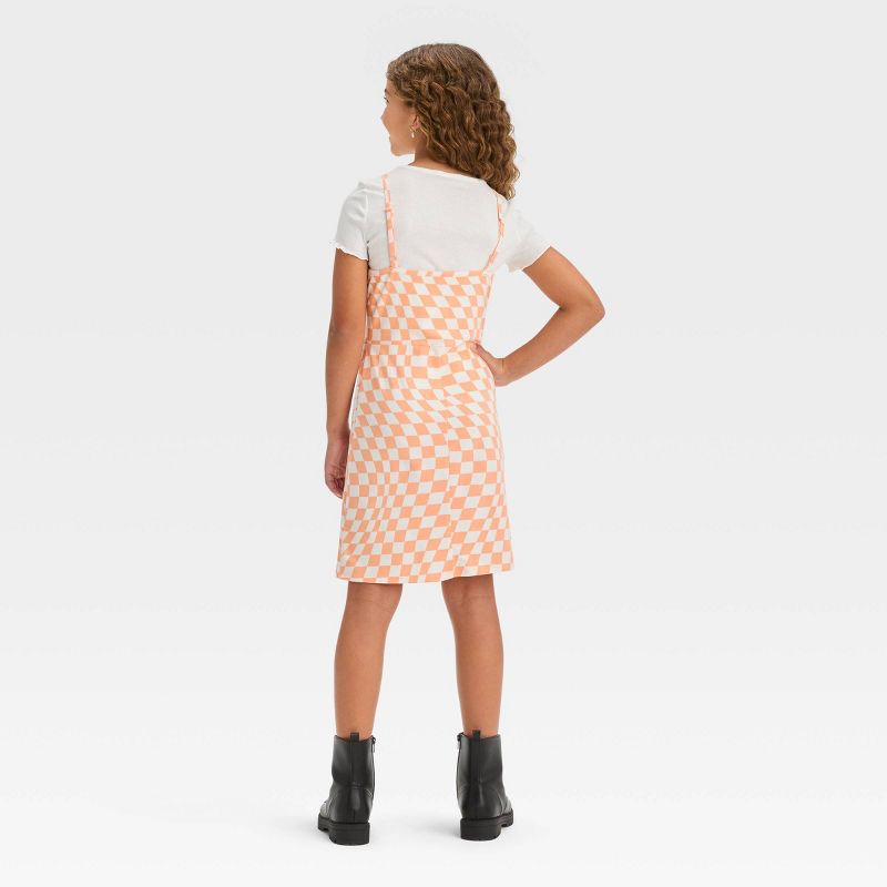 Girls' Short Sleeve 2 for 1 Dress - art class™, 2 of 4