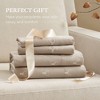 4 Pieces Full 100% Cotton Flannel Printed Sheet Set,Stag Head - 4 of 4