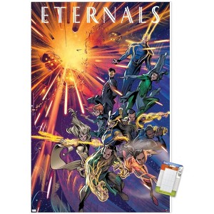 Trends International Marvel Eternals - Immortals Walk Comic Unframed Wall Poster Prints - 1 of 4