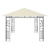 vidaXL Gazebo with Mosquito Net 13.1'x9.8'x9' Cream 0.6 oz/ftÂ² - 4 of 4