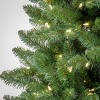 7 1/2' Crater Spruce Hinged Tree with Warm White LED Lights - 3 of 4