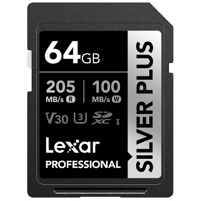Carte SD Lexar Professional 2000x 128 Go UHS-II - Vitesse Lecture 300 Mo/s, Compatible 4K, U3, Garantie à Vie, Logiciel De Récupération Inclus