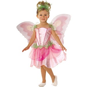 Rubies Girls Pink Butterfly Fairy Costume - 1 of 4