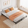 6 Inch Metal Platform Bed Frame with Steel Slat Support, Mattress Foundation, No Box Spring Needed - 4 of 4