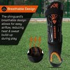 Vizari Malaga Soccer Shin Guards - Breathable & Lightweight Soccer Shin Pads with Ankle Protection - Reduces Shocks & Injuries - Adults, Youth & Kids Soccer Shin Guards with Non-Slip Adjustable Strap - 4 of 4