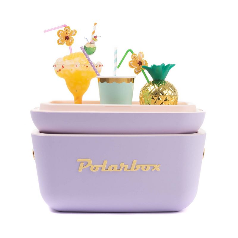 Polarbox Pop Retro 21qt Portable Cooler - Lilac /Yellow, 3 of 4