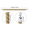 Unique Bargains Hotel Adjustable Queue Divider Stanchion Rope with Snap Hook 2 Pcs - 2 of 4