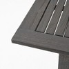 Maggift Patio End Tables, Stylish End Tables for Indoor and Outdoor Use, Ideal for Gardens, Backyard, With Special Design, Gray, 78.75"*35.5"*29.75" - 3 of 4