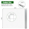 23-Gauge Hardware Cloth, 1/4 Inch Wire Fence, Chicken Wire Fence, Hot-Dip Galvanized Welded Cage Wire Mesh Roll, 48'' x 50 Ft Metal Mesh Wire - 3 of 4