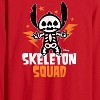 Men's - Lilo and Stitch - Halloween Skeleton Squad Long Sleeve Graphic T-Shirt - 2 of 3