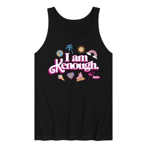 Men's - Barbie - I Am Kenough Icons Graphic Tank Top - 1 of 2