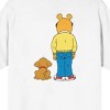Arthur Pal & Arthur Crew Neck Short Sleeve Men's White T-shirt - 3 of 4