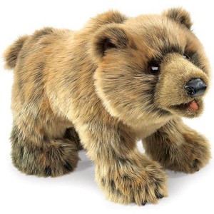 Folkmanis Puppets Grizzly Bear Hand Puppet - 2954 - 1 of 3