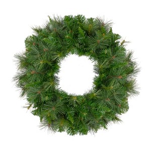 Northlight 24" Unlit Mixed Canyon Pine Artificial Christmas Wreath - 1 of 4